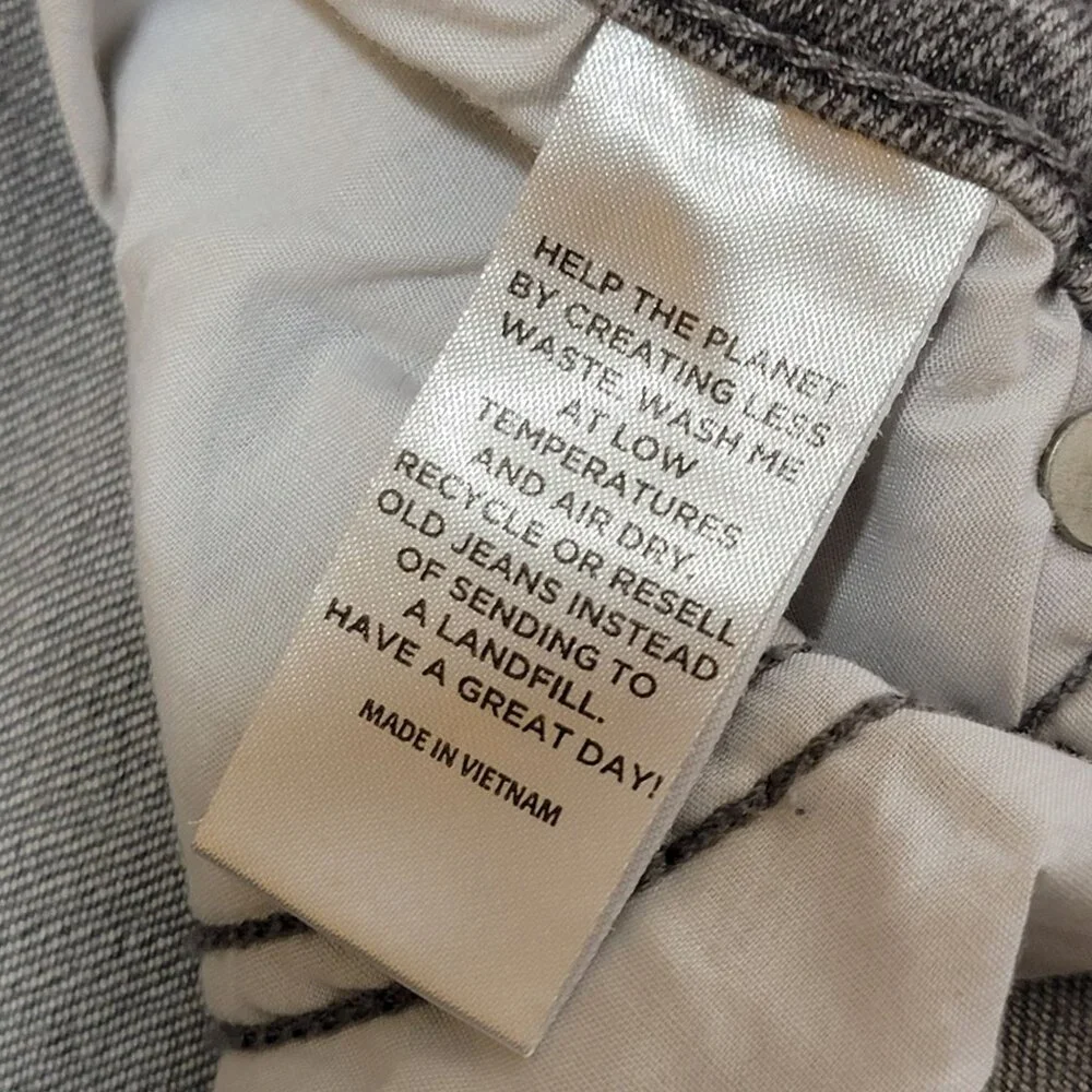 PacSun Men's 30x32 Comfort Stretch Gray Stacked Skinny Jeans Casual‎ Streetwear
